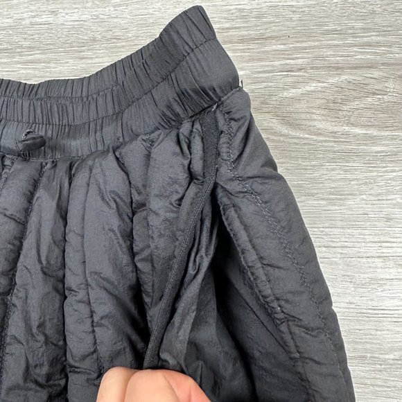 Holzweiler Black Down Feather Puffer Shorts - Picture 6 of 6